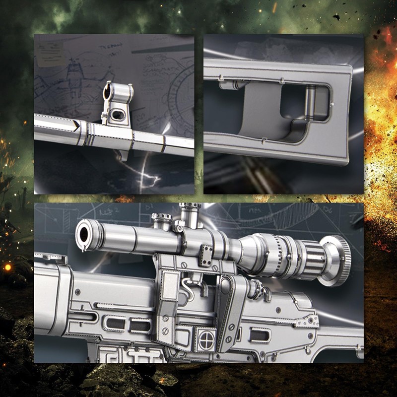 Piececool 3D Metal Puzzles for Adults Metal Model kit, Best