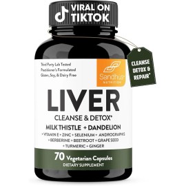 Sandhu's Liver Cleanse Detox & Repair Support_70 Veg Capsules_NEW & SEALED!!!