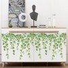 DRWSSR 3 Sheets Hanging Creative Removable DIY Green Vine Wall