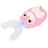 Child Automatic Toothbrush UShape Rechargeable Cartoon 3 Gears Kid Oral