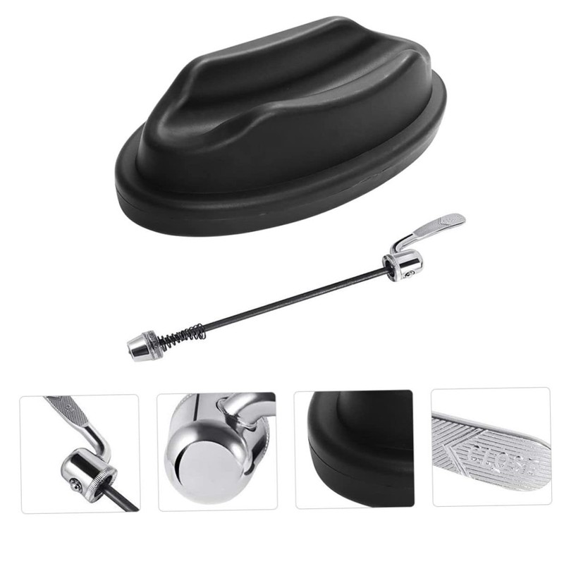 Sosoport 2 Pcs Bike Front Wheel Riser Block Non Slip