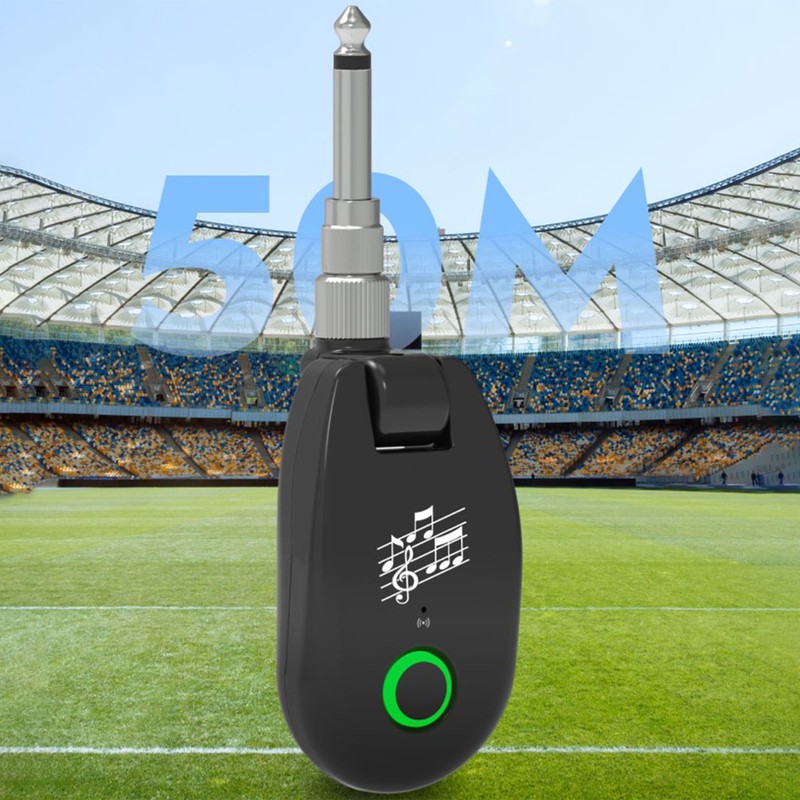 Guitar Transmitter Receiver Set 220 Degree Rotation Wireless Guitar System