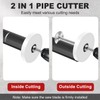 Inside Pipe Cutter for PVC Pipe Cutter Tool with 7"