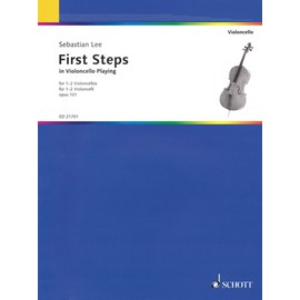 First Steps in Violoncello Playing - Op.101 - Cello - performance score - ( ED 21701 ): op. 101. 1-2 cellos. Partition d'exécution.
