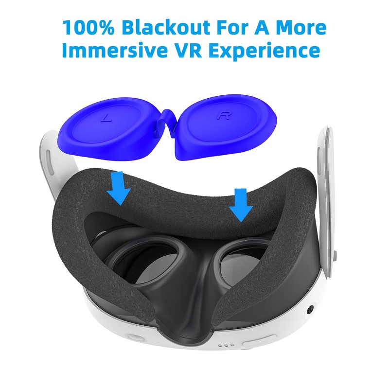 Relohas Deluxe VR Accessories for Meta Quest 3, Safe 2