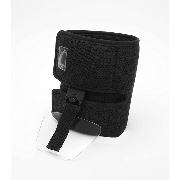 Ossur Foot-up Drop Foot Brace - Ankle Support Comfort Adjustable Wrap (Black, Medium)