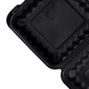 70 Pack Clamshell Food Containers, 8 x 8 x 2.8