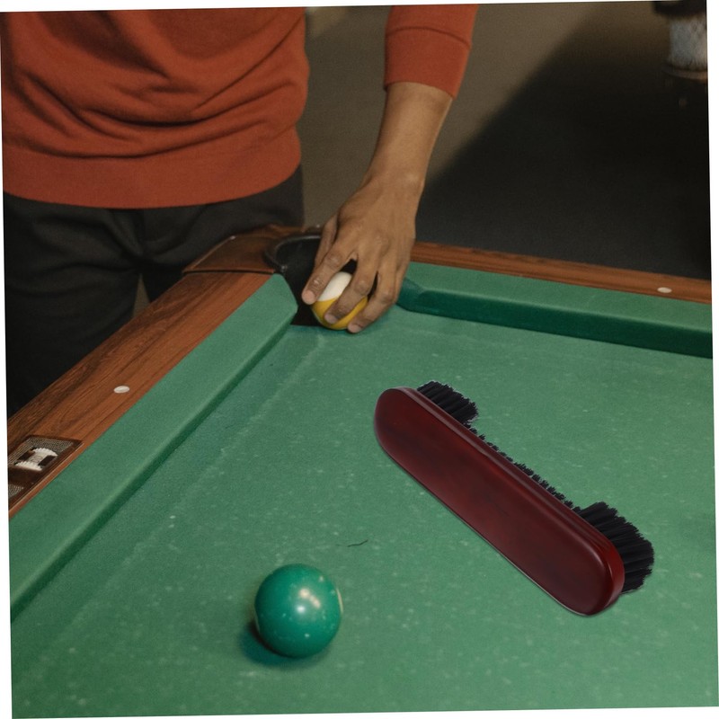 Kisangel Billiards Cleaning Brush Set Multifunctional Pool Table Sweeper Pool