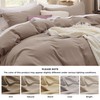 Bedsure Bedsure Khaki Oversized Queen Duvet Cover - 3 Pieces