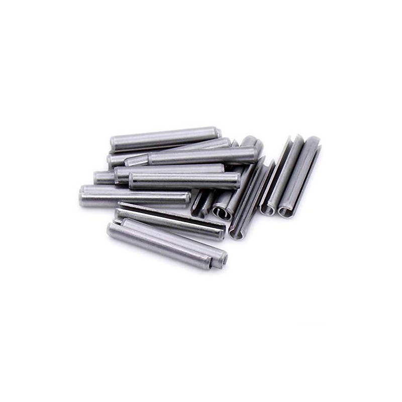 D3.5 (3.5mm x 22mm) Slotted Spring Pin (Heavy) - Stainless