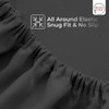 Rohi Single Fitted Sheet 100% Microfibre – 16'' (40cm) Extra