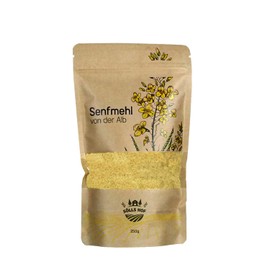 Sölls Hof - 250 g - yellow mustard flour, mustard powder for mustard production, partially oiled, ground - directly from the farmer from Germany