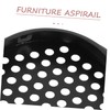 TEHAUX 6pcs Stainless Steel Mesh Air Vent Covers for Wardrobe