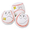 Dozen Baseball Funny Face Kick Balls