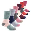 HowJoJo Toddler Girls Wool Socks Kids Crew Seamless Winter Warm