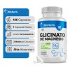 Glicinato De Magnesio De Máxima Absorción - 180 Capsulas Sin