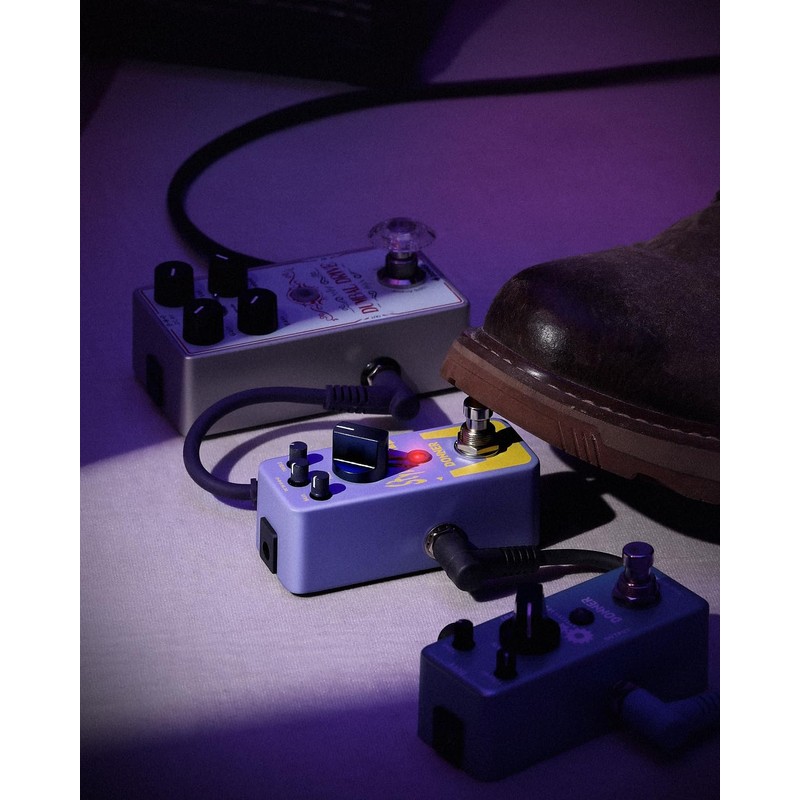 Donner Fuzz Effect Fuzz Pedal Mini Fuzz Pedal True Bypass