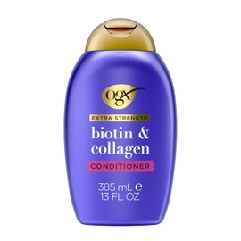 OGX, Acondicionador Volumen y Fuerza Extra de Biotina y Colágeno, 385 ml