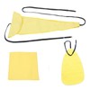 4Pcs Sax Mouthpiece Brush Kit Lightweight Portable Reliable Wiping Cloth