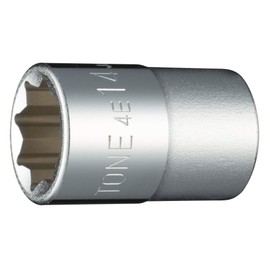 TONE Socket (8 Angle) 4E-14 Insertion Angle 1/2 inch (12.7 mm) Double Side Width 0.6 inch (14 mm)