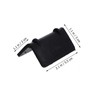 100 Pcs Black Plastic Corner Protectors for Cargo, 2.16 X