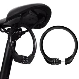 Bicycle Lock, Bicycle Chain Lock, Chain Lock, Number Code Combination Lock, Bicycle Locksmith Chain, Number Code Combination Lock for Bicycle Motorcycle