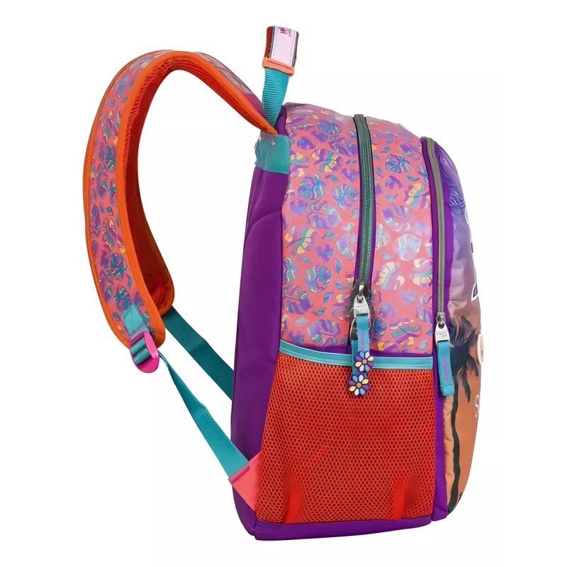 Chenson Mochila Chenson Escolar 63003 Color Atardecer Diseño Lisa 21l