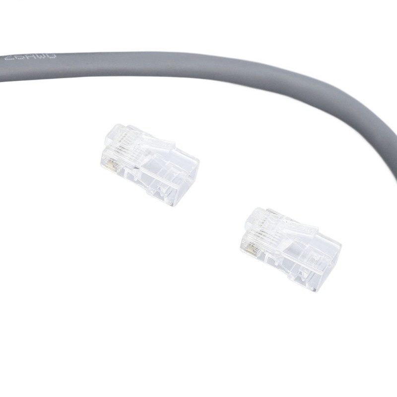 SPX Plug to RJ45 Adapter 1200Mbps Transmission Speed Rectangular Satellite