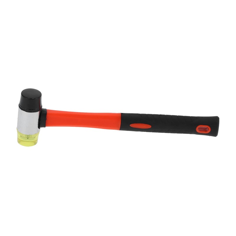 Rubber Mallet Small DoubleFaced Soft Hammer Flooring Installation Fiberglass Handle