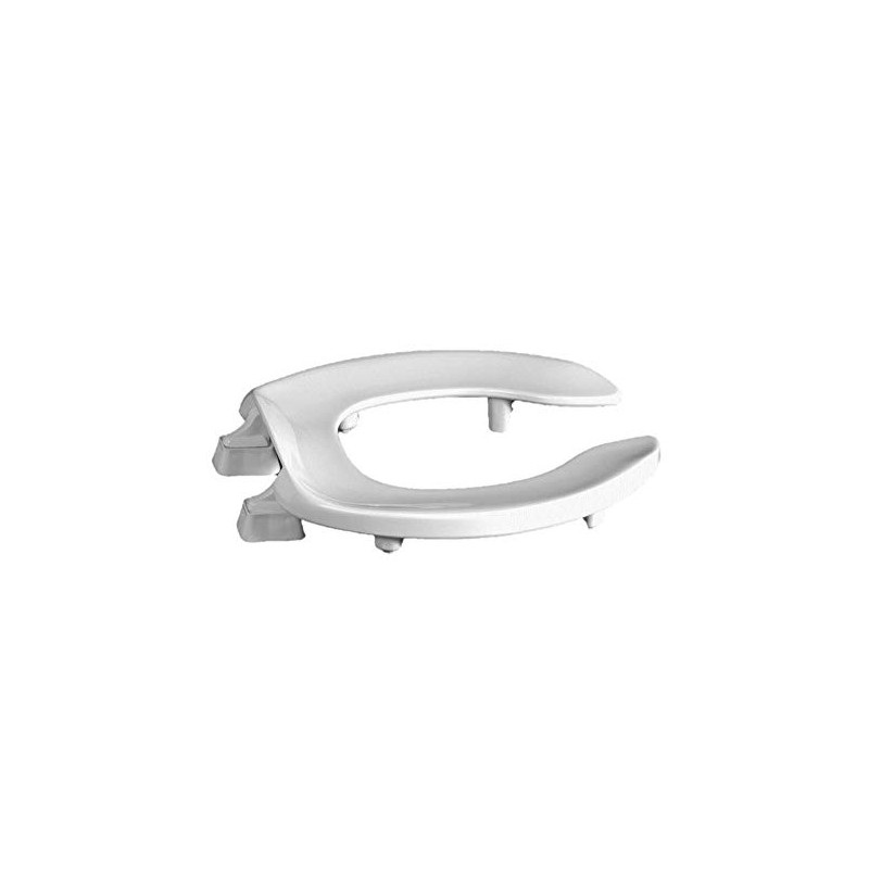 Centoco 2 inch Raised Toilet Seat for Seniors, Round, Open