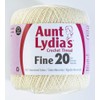 Coats Crochet Fine Crochet Thread, 20, Natural