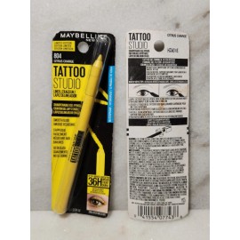 Maybelline New York 2-Maybelline New York #804 Citrus Charge -Tattoo Sharpenable Eyeliner Pencil.