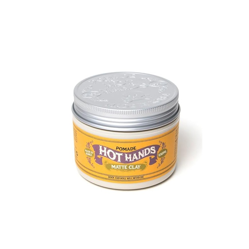 HOTHANDS Pomade MattClay, Matt Pomade, Hothands, 5oz