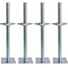 bimiti 4-Pack 18" Adjustable Leveling Jacks, 3307lbs Load Capacity Scaffold