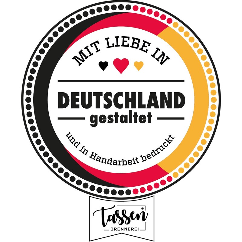 Tassenbrennerei Doormat with German Text "Aufgemacht Wird nur wenn du