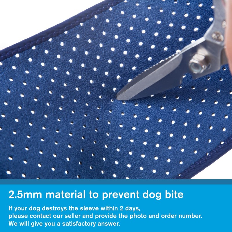Coodeo Dog Recovery Sleeves, Cone Collar Alternative, Abrasion Resistant Dog