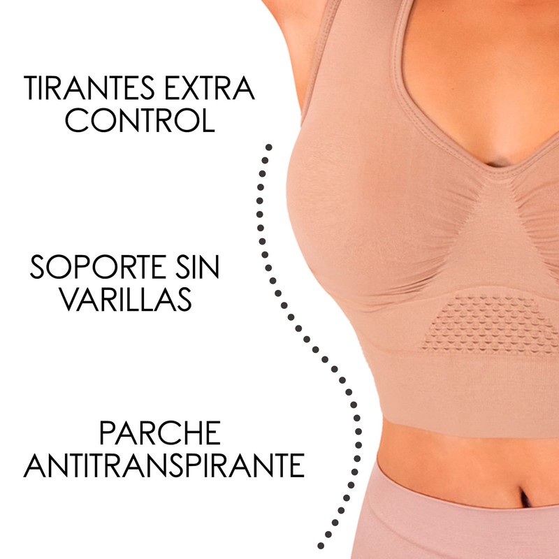 I LOVE SHAPE | Brasier Fresh Bra para Mujer sin