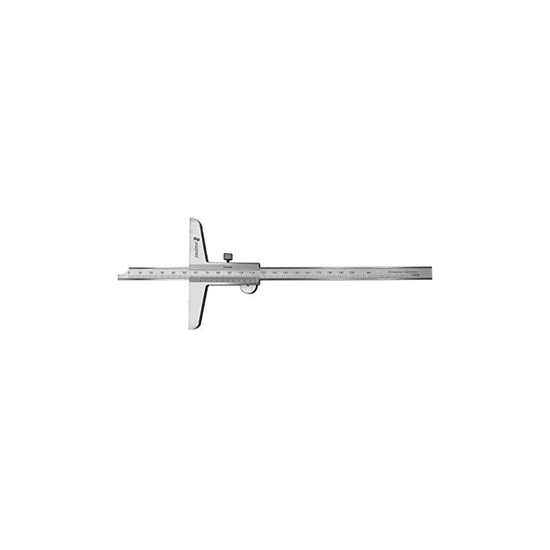 PAULIMOT Depth caliper 0-200 mm, stainless steel