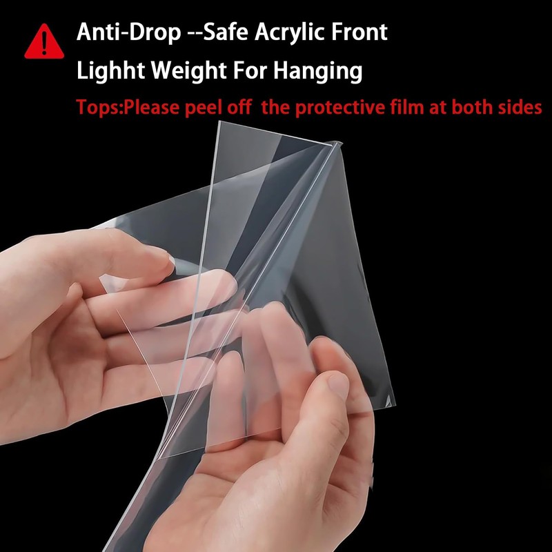 A4 Wooden Picture Frame with Acid Free A5 Mount 3