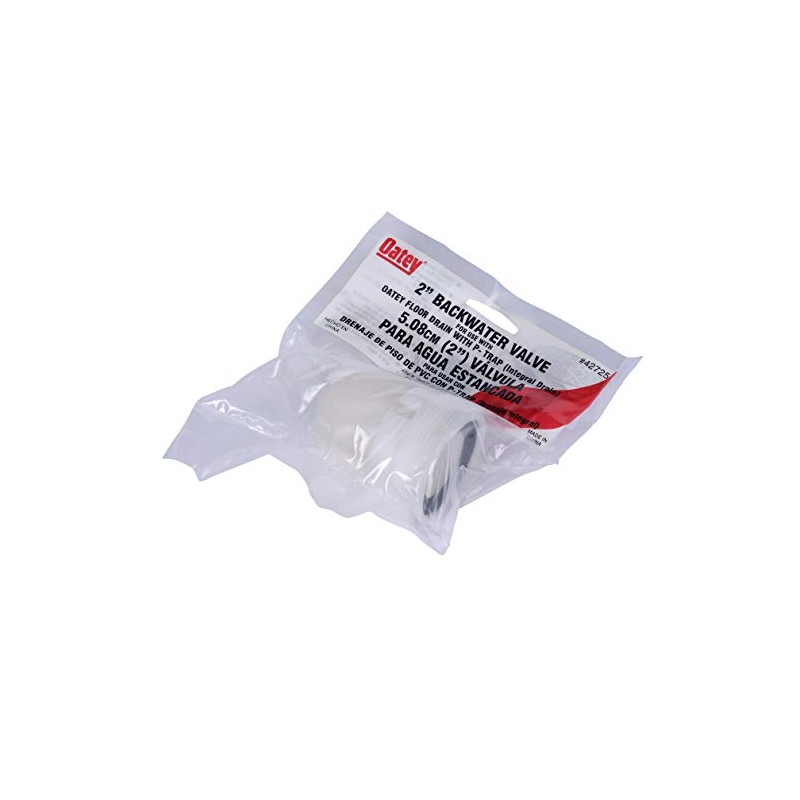 Oatey 42725 2 in. Backwater Valve Device for Integral Trap