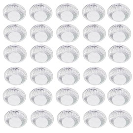 100 round aluminium baking trays and grills are perfect for baking small cakes with a size of 9 cm and 150 ml (100)