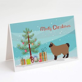 Owyhee Bob #2 Cat Merry Christmas Greeting Cards and Envelopes Pack of 8