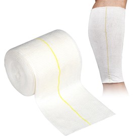 Elastic Tubular Bandage 10.75 cm x 5 m Tube Bandage Compression Bandage 2-Way Stretch Fixation Bandage Support Bandage Hose Bandage for Large Knees