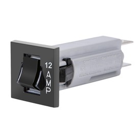 GLOSO Circuit Breaker Fuse holder Type W Type Thermal - 1 Pack (12A)