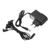Guitar Effect Pedal Power Supply Adapter 6 Way Daisy Chain