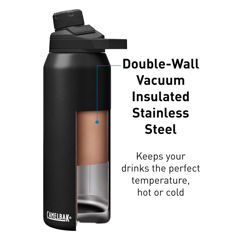 CamelBak Chute Mag 32oz Vacuum Insulated Stainless Steel Water Bottle,
