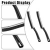 SUJEBKC 2-piece cleaning brush, for tile recesses in the bathroom,