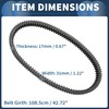 INFINAUTO Drive Belt Inner V-Belt for Polaris RZR 900 XP
