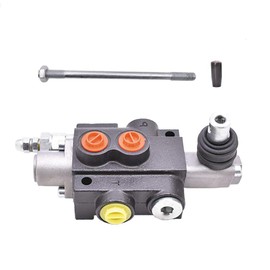 findmall Hydraulic Valve Hydraulic Directional Control Valve 1 Spool 21 GPM 3600 PSI SAE Ports for Small Tractors Tractors Loaders Log Splitters Forklift Environment Vehicles Light Loading Machines