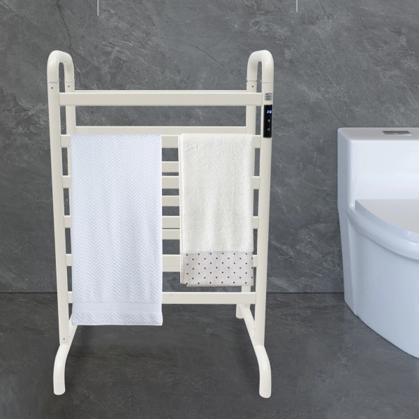 Unbranded Dual-row Electric Heated Towel Rack Towel Warmer Rack Floorstanding